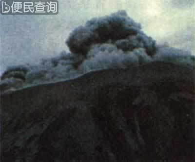 圣海伦斯火山爆发