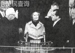 美国第37任总统尼克松就职（1969-1974）