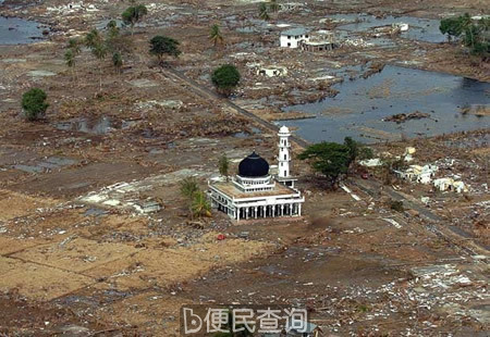 印度洋大地震并引发南亚海啸灾难