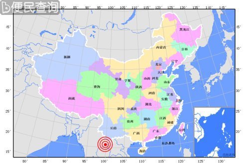 缅甸发生7.2级地震 引发泥石流